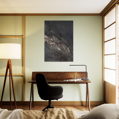 Jay DeFeo/BIG/Incision - Jay DeFeo Brushed Aluminum Print - 70x100 cm / 28x40 inches | Jay DeFeo Aluminum Print | Jay DeFeo Prints