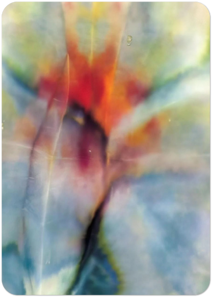 Abstraction By Sam Gilliam Pack of 10 Post Cards | Sam Gilliam Post Cards | A6 (10.5 x 14.8 cm) - 4.1 x 5.8 inches