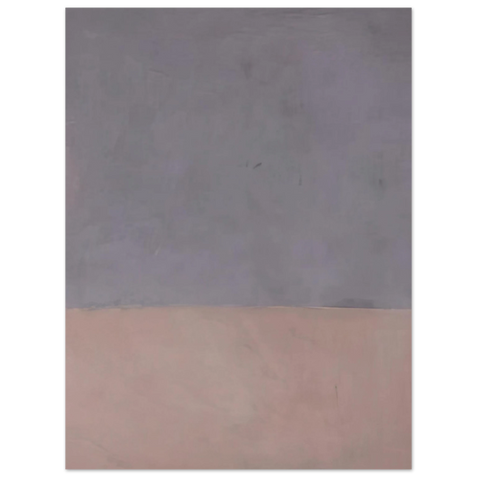 Mark Rothko - Untitled Gray and Mauve - 1969 Wall Art - 21x29.7 cm / 8x12" - Fine Art Poster-canvas - -