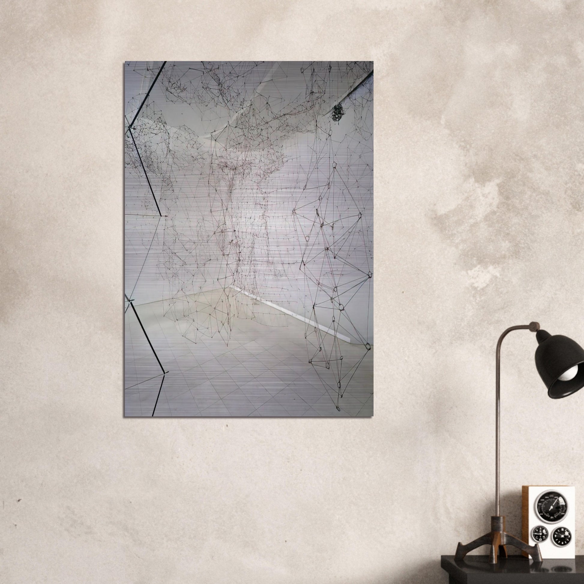 Recticulárea - Minimalism - Gego Brushed Aluminum Print - 70x100 cm / 28x40 inches | Gego Aluminum Print | Gego Prints