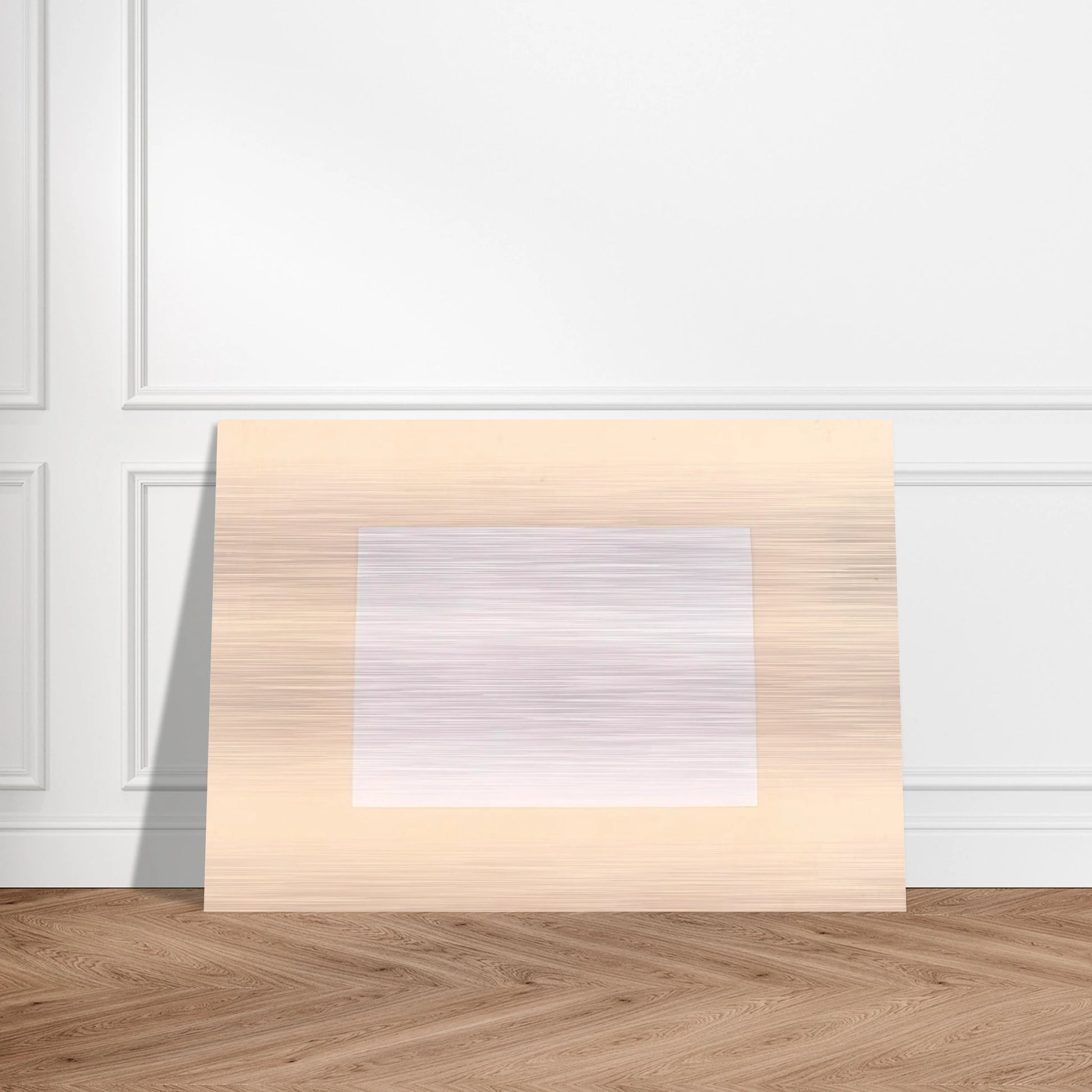 Untitled From Six Aquatints - 1975 - Robert Ryman Brushed Aluminum Print - 70x100 cm / 28x40 inches | Robert Ryman Aluminum Print | Robert Ryman Prints