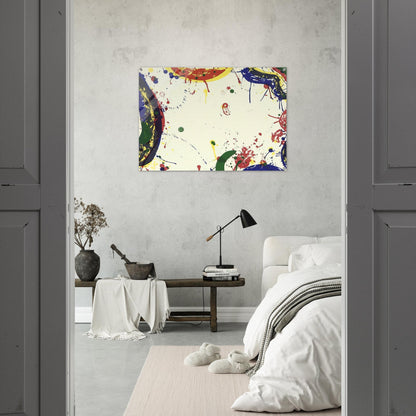 Sun Up - Sam Francis Acrylic Print - 70x100 cm / 28x40″ inches