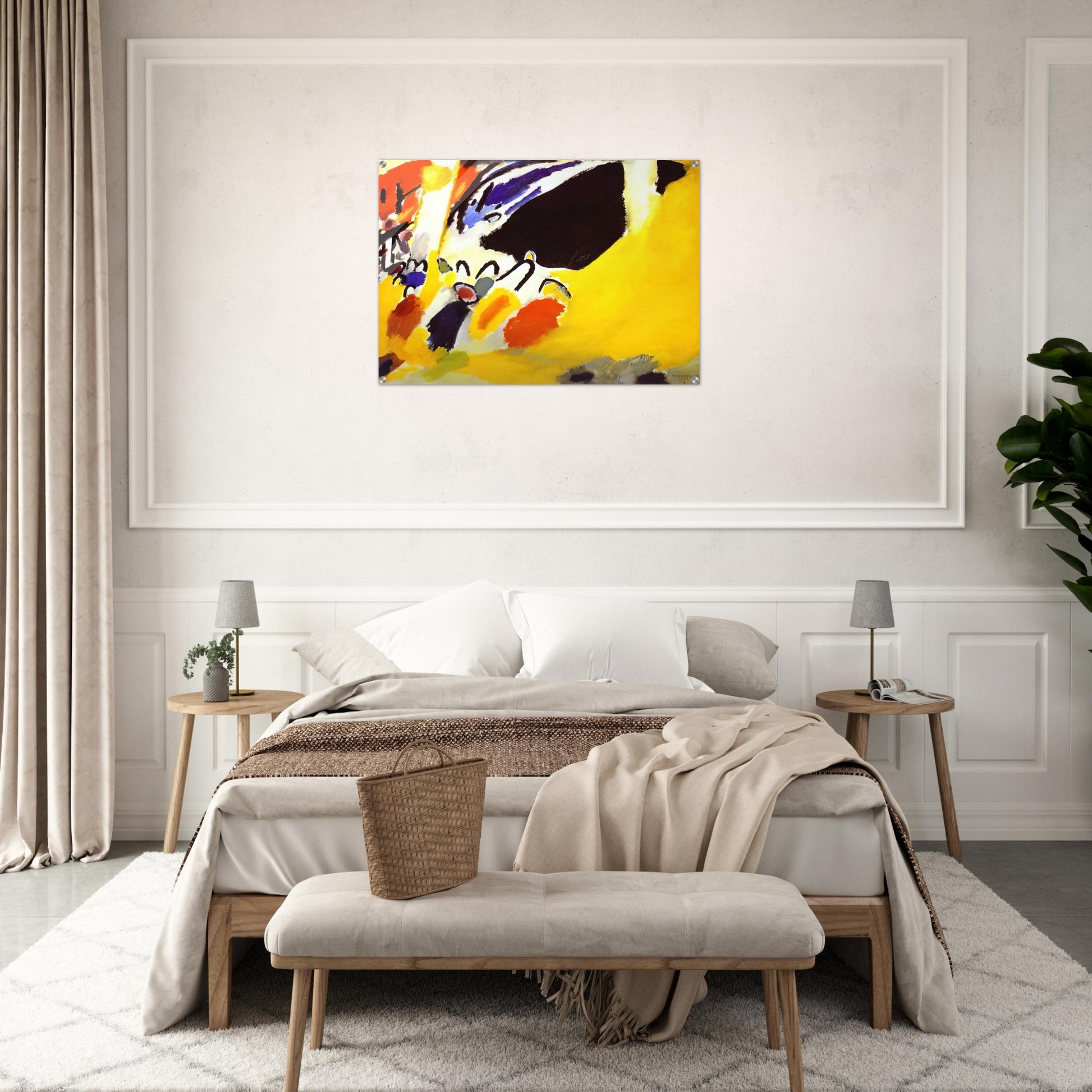 IMPRESSION III CONCERT 1911 - Wassily Kandinsky Acrylic Print - 70x100 cm / 28x40″ inches | Wassily Kandinsky Wall Art | Wassily Kandinsky Prints