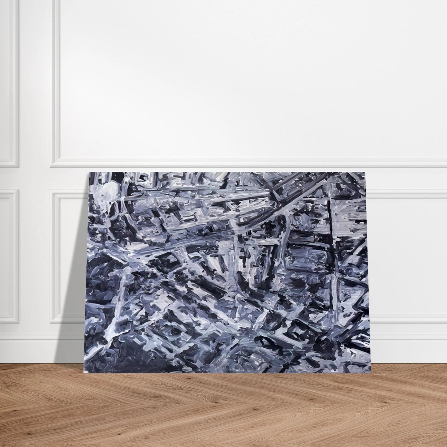 TOWNSCAPE PL 1970 0 - Gerhard Richter Brushed Aluminum Print - 70x100 cm / 28x40 inches | Gerhard Richter Aluminum Print | Gerhard Richter Prints