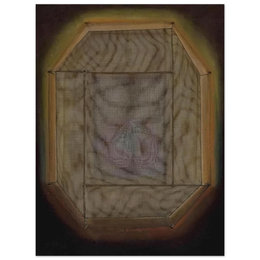 Manuel Rivera - Mutant Mirror No. 5 - 1971  75x100 cm / 30x40inches Fine Art Poster