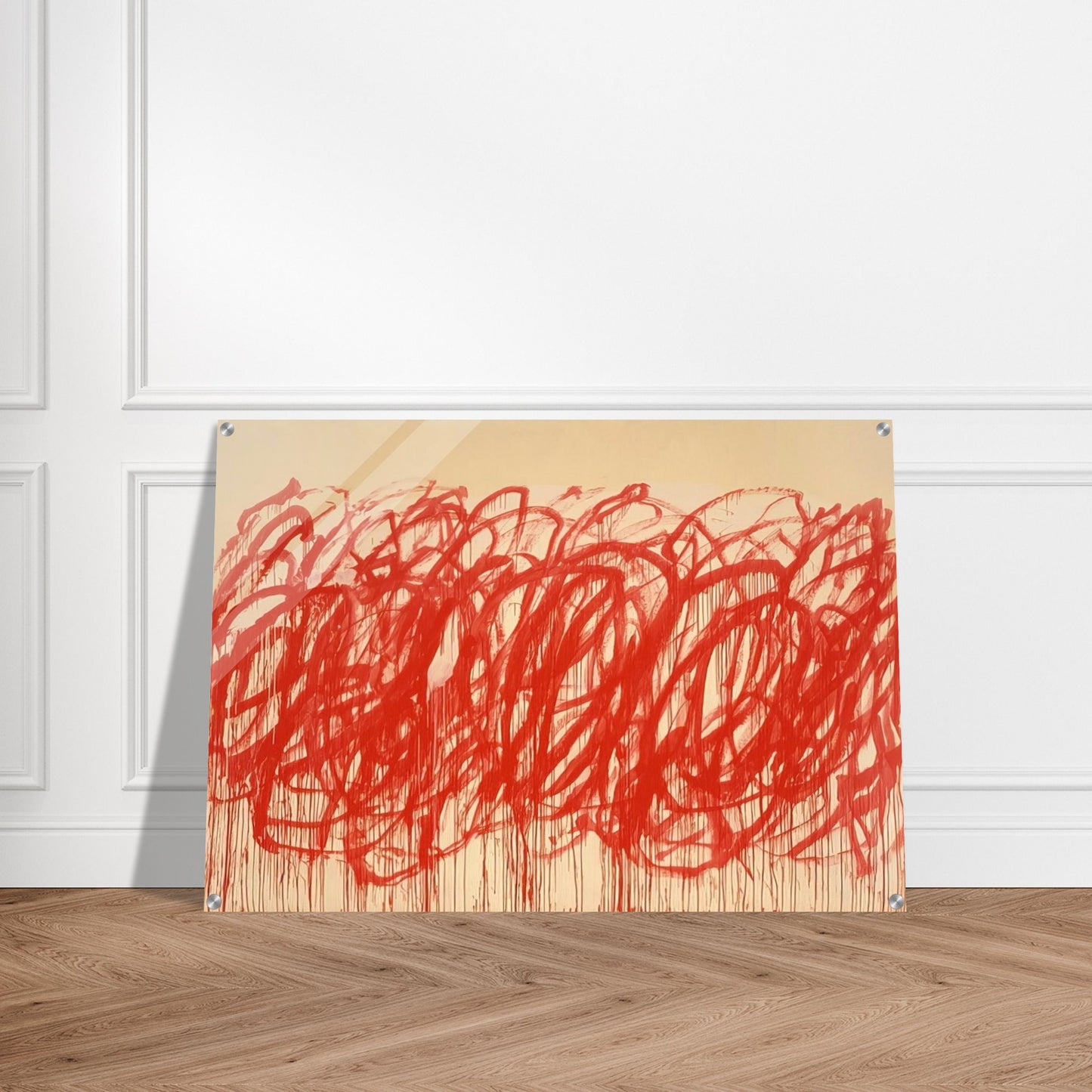 Untitled  Bacchus  - Cy Twombly Acrylic Print - 70x100 cm / 28x40″ inches | Cy Twombly Wall Art | Cy Twombly Prints