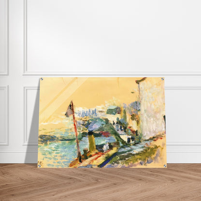THE PORT OF BELLE ISLE SUR MER 1897 - Henri Matisse Acrylic Print - 70x100 cm / 28x40″ inches