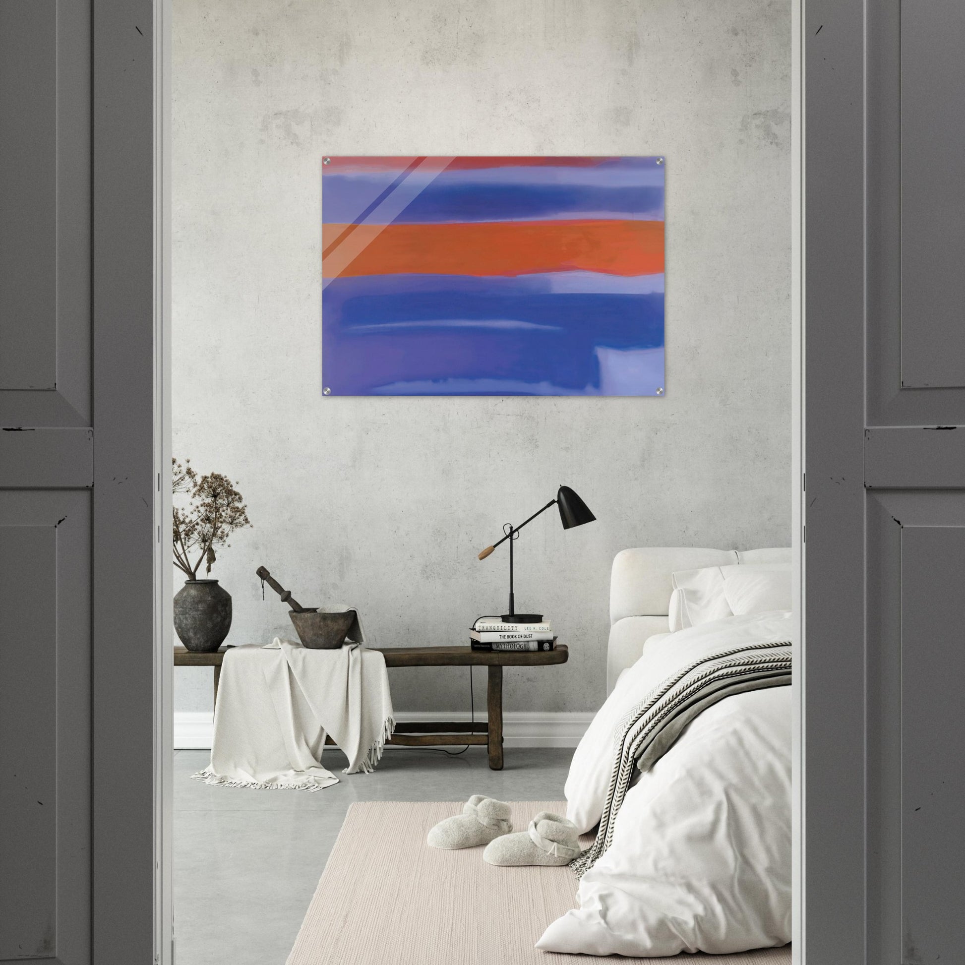 UNTITLED 1980 - Esteban Vicente Acrylic Print - 70x100 cm / 28x40″ inches