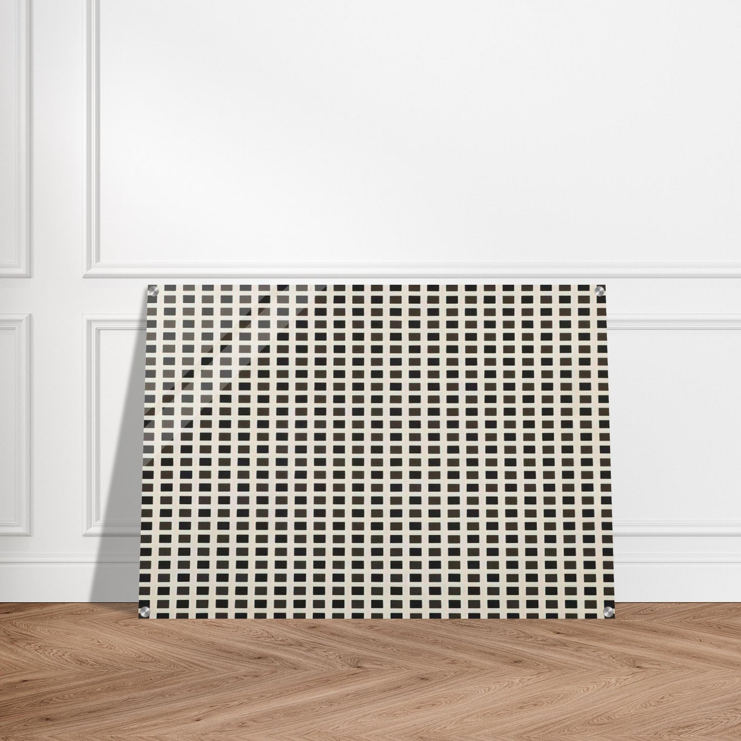 Répartition régulière de carrés - 1971 - Francois Morellet Acrylic Print - 70x100 cm / 28x40″ inches | Francois Morellet Wall Art | Francois Morellet Prints