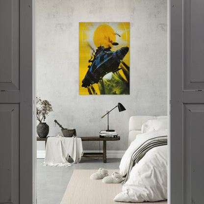 Chris Foss - Chris Foss Brushed Aluminum Print - 70x100 cm / 28x40 inches | Chris Foss Aluminum Print | Chris Foss Prints