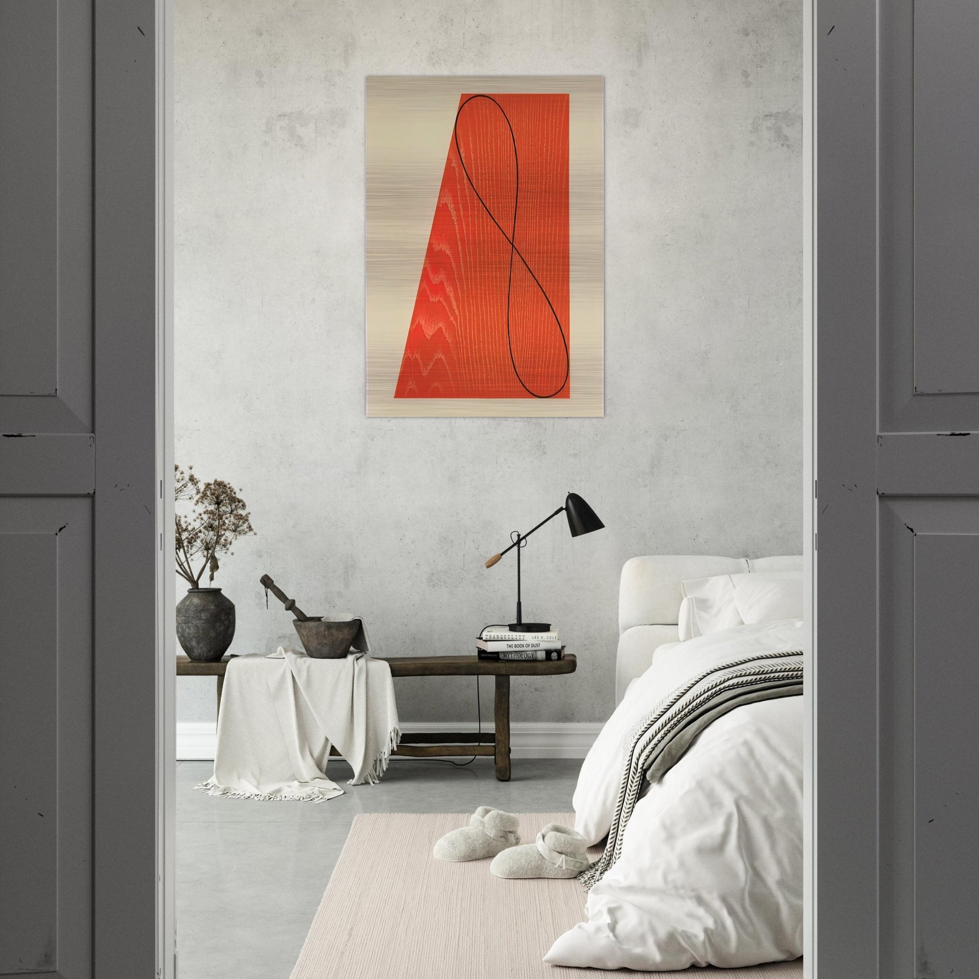 UNTITLED FROM SKOWHEGAN SUITE 1992 - Robert Mangold Brushed Aluminum Print - 70x100 cm / 28x40 inches | Robert Mangold Aluminum Print | Robert Mangold Prints
