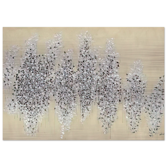 Growth and Development - 1984 - Robert Goodnough Brushed Aluminum Print - 70x100 cm / 28x40 inches | Robert Goodnough Aluminum Print | Robert Goodnough Prints