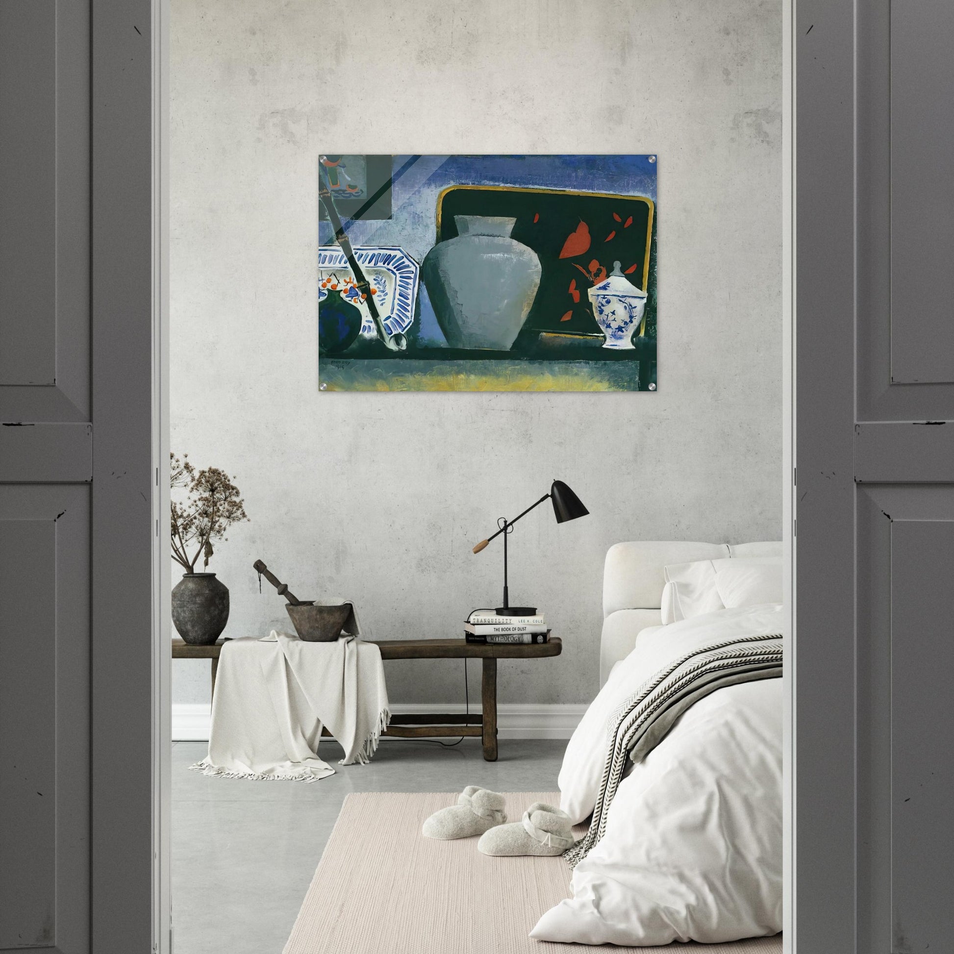 THE BLACK TRAY - Man Ray Acrylic Print - 70x100 cm / 28x40″ inches