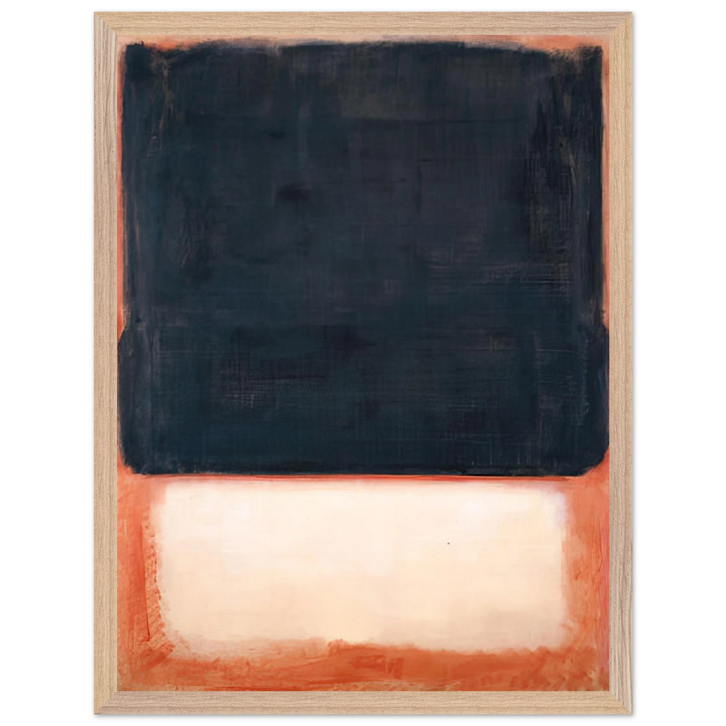 Mark Rothko - No. 7 Dark Over Light - 1954 Wall Art - 30x40 cm / 12x16 inches - Fine Art Poster-canvas - -