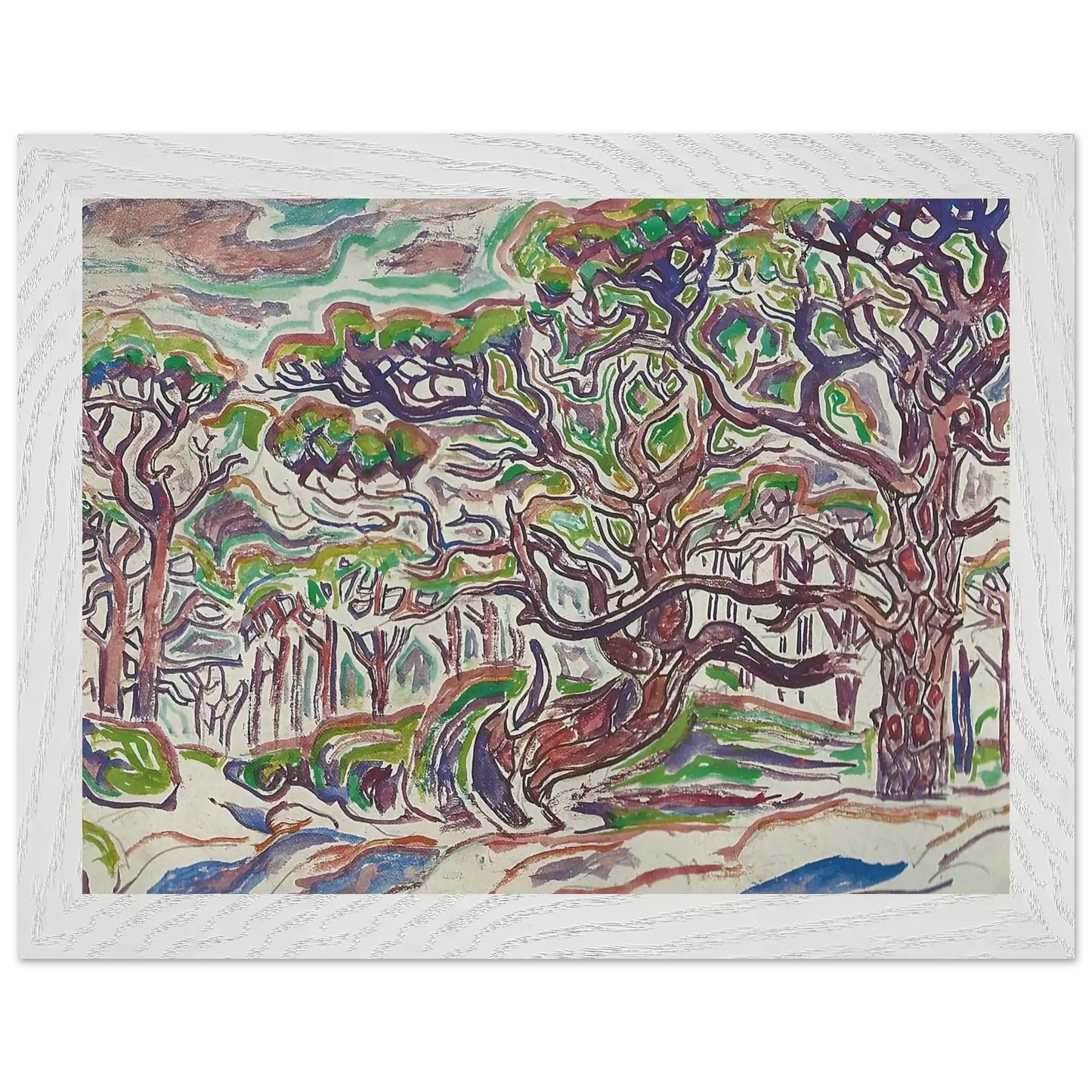 Walter Inglis Anderson - Walter Anderson Wall art - A3 (29.7 x 42  cm) - Premium Wooden Framed Poster With Fine Art Paper - Wood frame