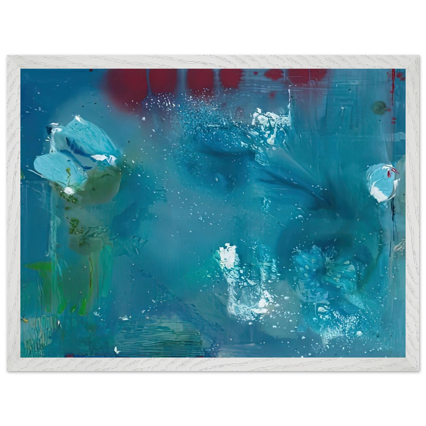 Helen Frankenthaler - Stella Polaris, 1990- Wall Art - 30x40 cm / 12x16 inches - Fine Art Poster-canvas - -