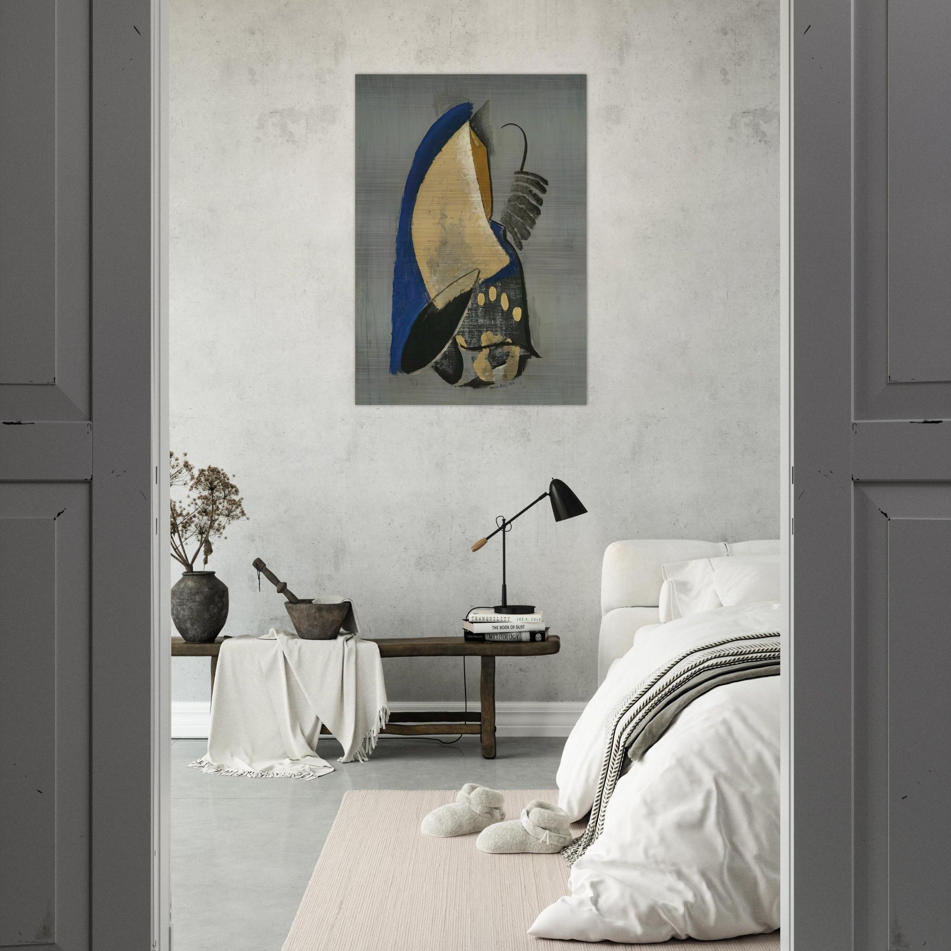 INVENTION - Man Ray Brushed Aluminum Print - 70x100 cm / 28x40 inches | Man Ray Aluminum Print | Man Ray Prints