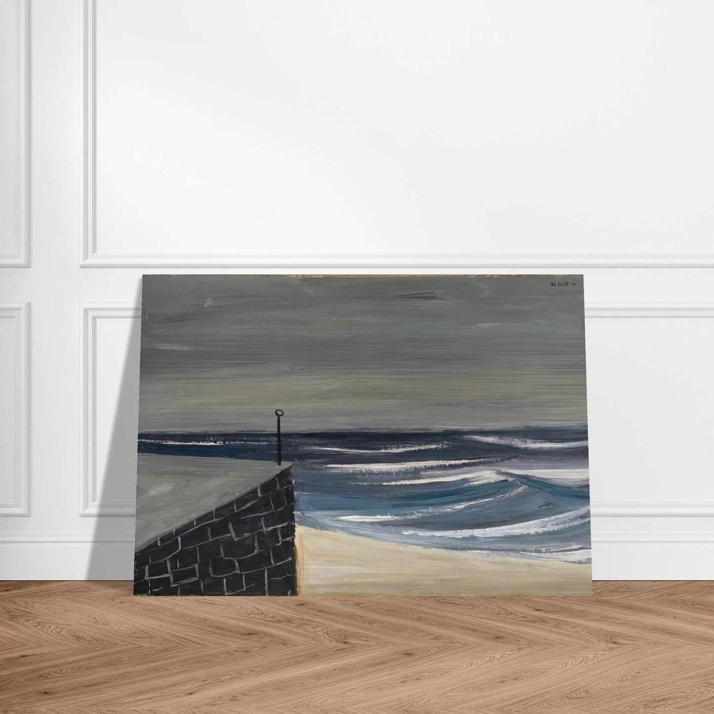 Sennen - 1950 - William Scott Brushed Aluminum Print - 70x100 cm / 28x40 inches | William Scott Aluminum Print | William Scott Prints