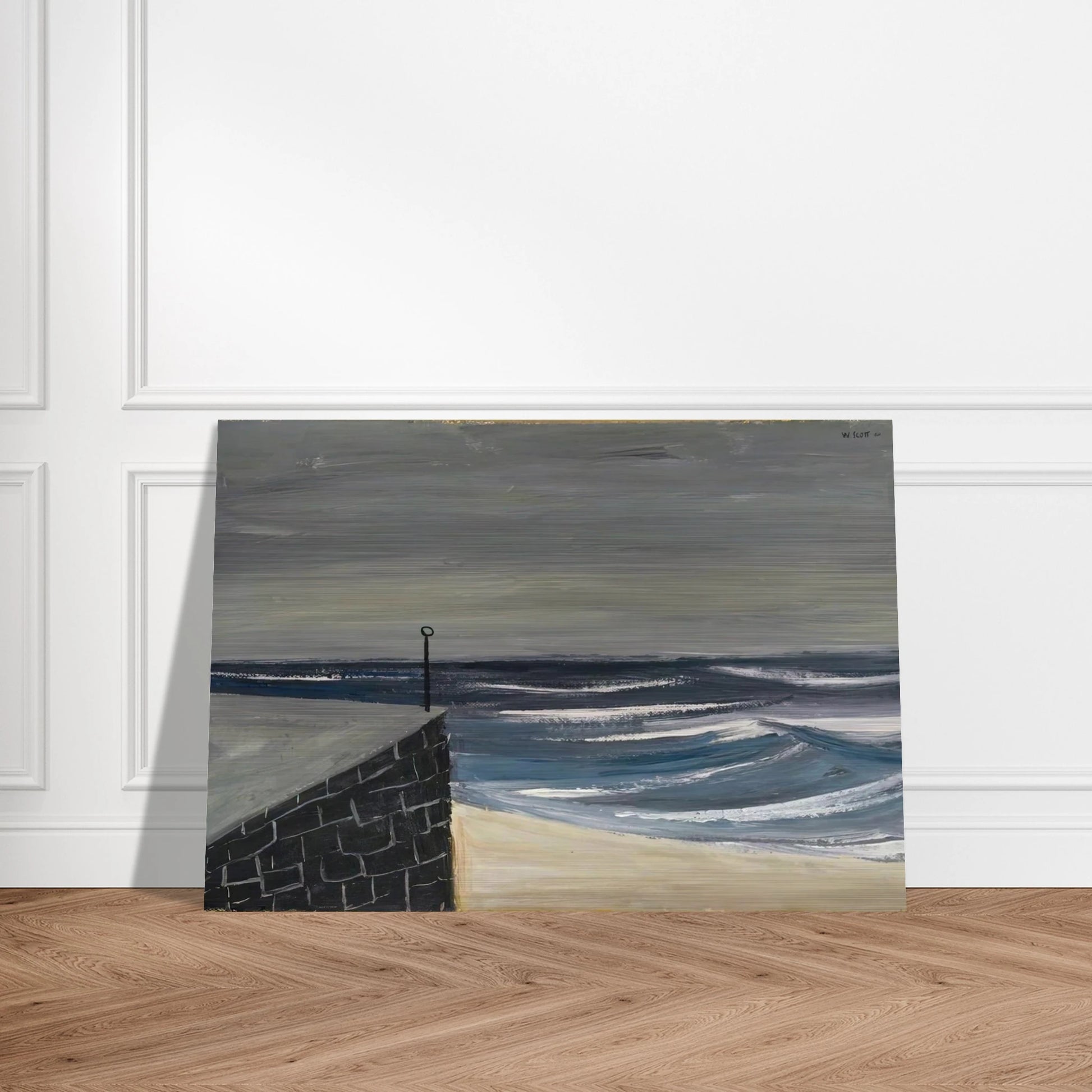 Sennen - 1950 - William Scott Brushed Aluminum Print - 70x100 cm / 28x40 inches | William Scott Aluminum Print | William Scott Prints