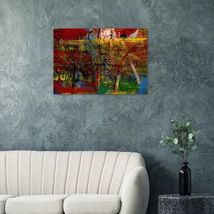 MEDIATION - Gerhard Richter Brushed Aluminum Print - 70x100 cm / 28x40 inches | Gerhard Richter Aluminum Print | Gerhard Richter Prints