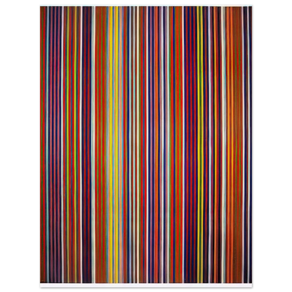 Gene Davis - Untitled - 1964 Fine Art Poster