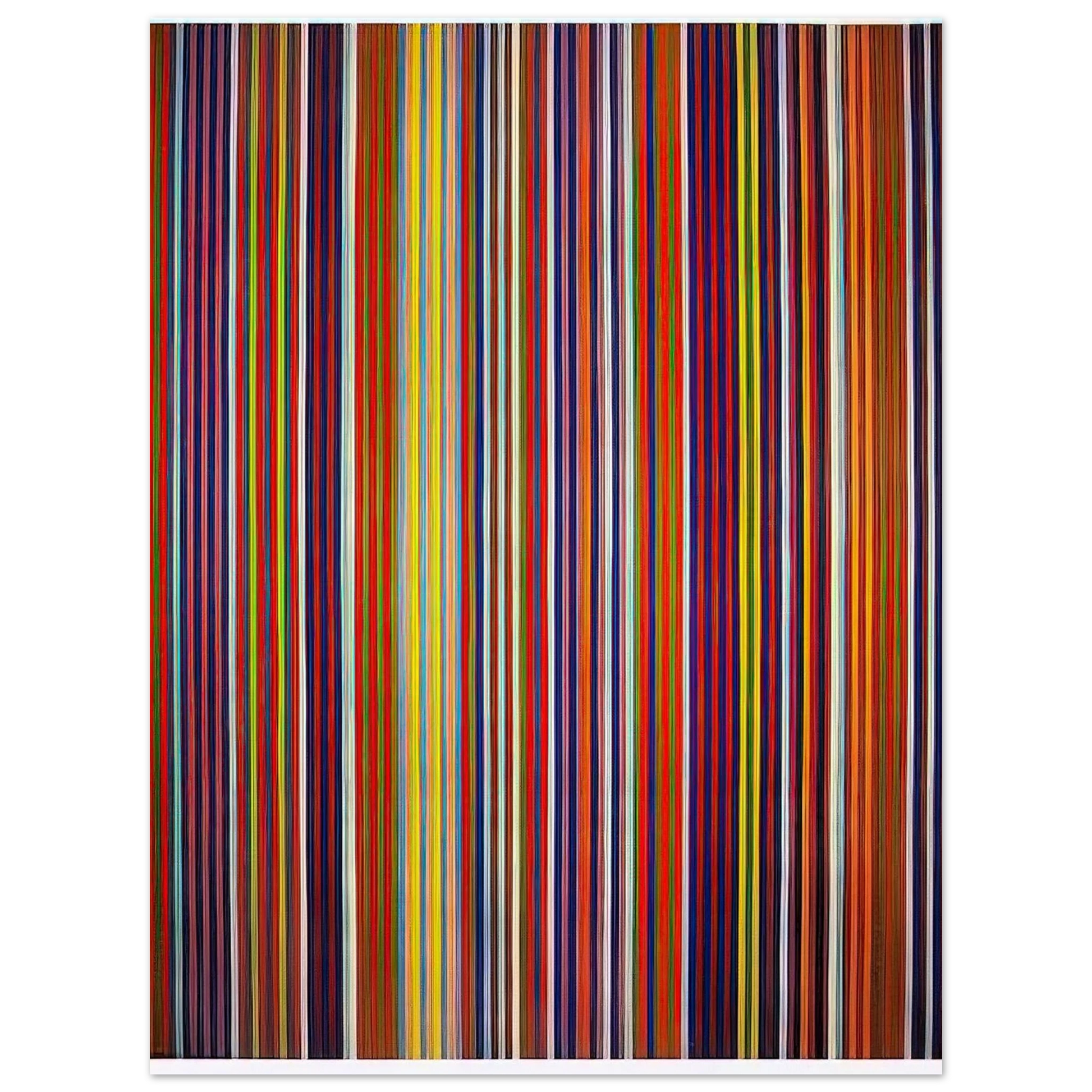 Gene Davis - Untitled - 1964 Fine Art Poster