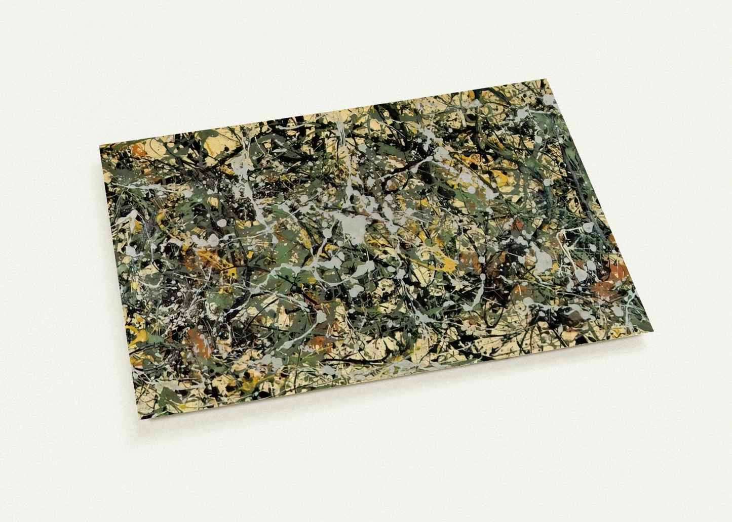 NUMBER 8 1949 By Jackson Pollock Pack of 10 Post Cards | Jackson Pollock Post Cards | A6 (10.5 x 14.8 cm) - 4.1 x 5.8 inches