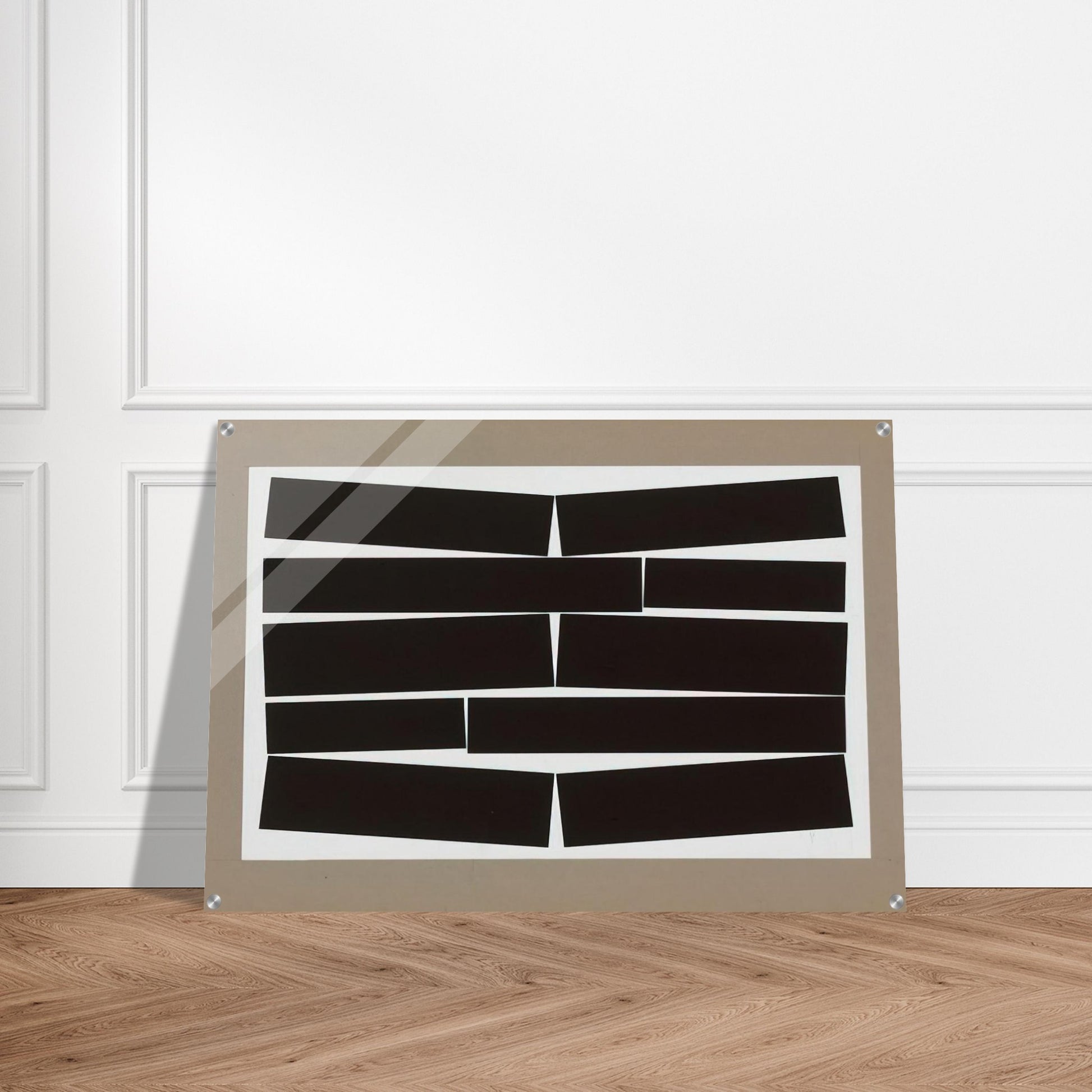 Metaesquema Dois brancos - 1958 - Helio Oiticica Acrylic Print - 70x100 cm / 28x40″ inches
