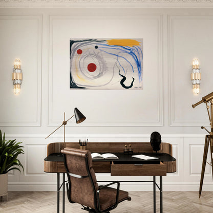 UNTITLED 1946 2 - Alexander Calder Brushed Aluminum Print - 70x100 cm / 28x40 inches | Alexander Calder Aluminum Print | Alexander Calder Prints