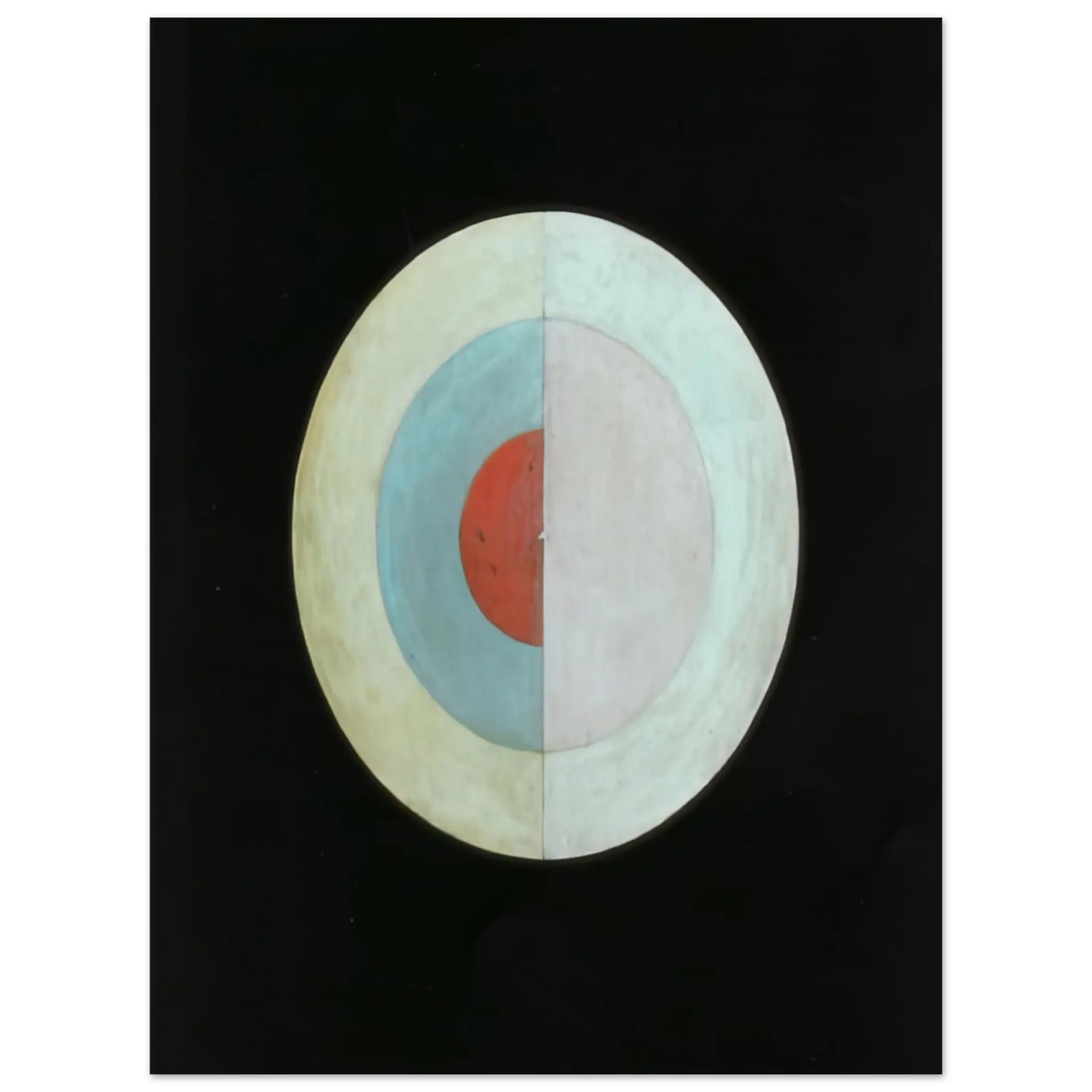 Hilma af Klint - THE SWAN NO 16 1915 Wall art - 13x18 cm / 5x7 Inches - Fine Art Poster - -
