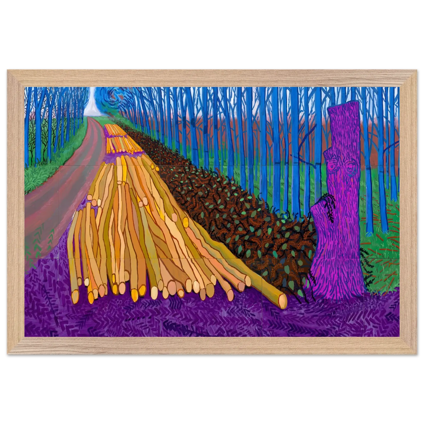 David Hockney - David Hockney Wall art - A1 (59.4 x 84.1  cm) - Fine Art Poster - -