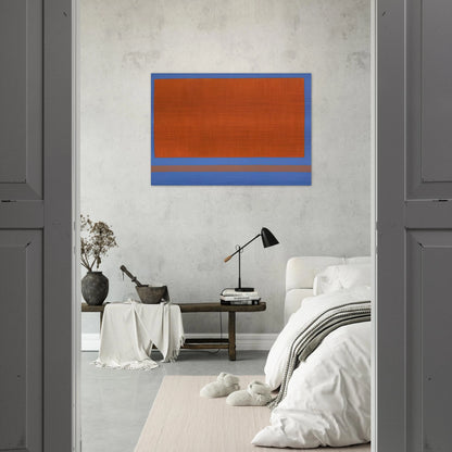 Classic Yellow Sun-Box - 1968 - Theodoros Stamos Brushed Aluminum Print - 70x100 cm / 28x40 inches | Theodoros Stamos Aluminum Print | Theodoros Stamos Prints