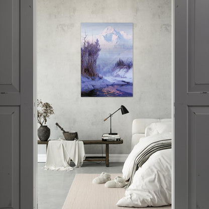 The Breakup - Romanticism - Sydney Laurence Brushed Aluminum Print - 70x100 cm / 28x40 inches | Sydney Laurence Aluminum Print | Sydney Laurence Prints