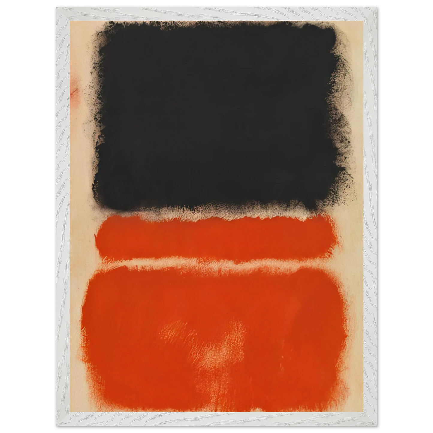 Mark Rothko - Red - 1968 Wall Art - 21x29.7 cm / 8x12" - Premium Wooden Framed Poster With Fine Art Paper - Wood frame