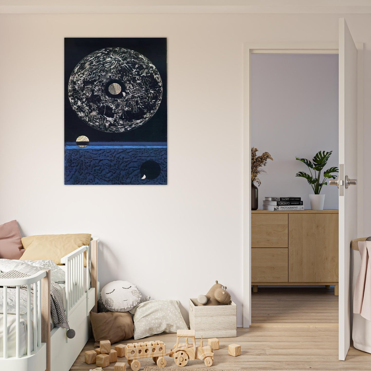 Configuration No.16 - Max Ernst Brushed Aluminum Print - 70x100 cm / 28x40 inches | Max Ernst Aluminum Print | Max Ernst Prints