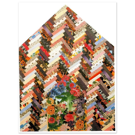 Miriam Schapiro - New Harmony B - PD Pattern and Decoration  75x100 cm / 30x40inches Fine Art Poster