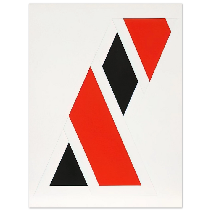 Omar Rayo - Gohei V - 1970  75x100 cm / 30x40inches Fine Art Poster