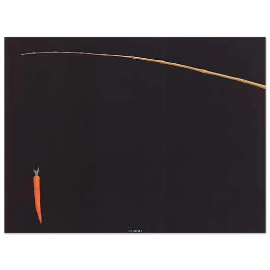 Edward Ruscha - HI HONEY 1981  75x100 cm / 30x40inches Fine Art Poster