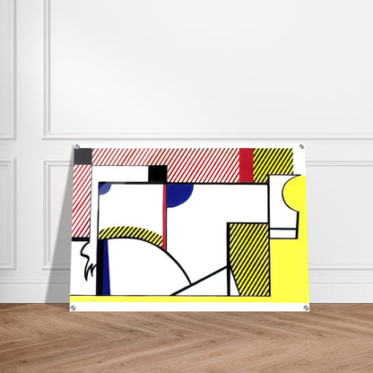BULL VI 1973 - Roy Lichtenstein Acrylic Print - 70x100 cm / 28x40″ inches