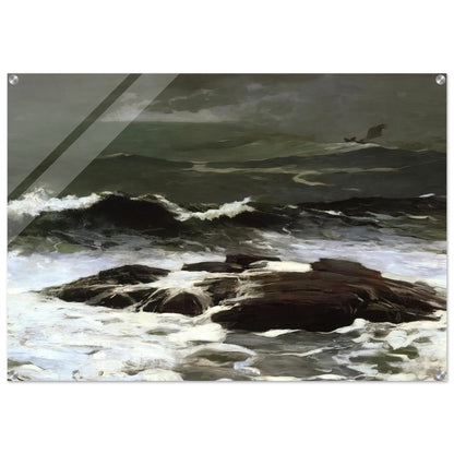 SUMMER SQUALL 1904 - Winslow Homer Acrylic Print - 70x100 cm / 28x40″ inches