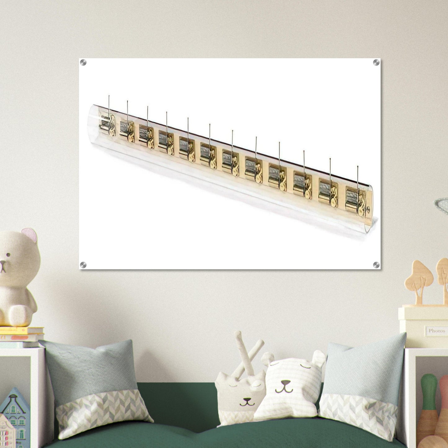 Extended Lullaby - Neo-Dada - John Cage Acrylic Print - 70x100 cm / 28x40″ inches