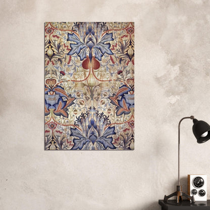 ACANTHUS EMBROIDERED PANEL 1890 - William Morris Brushed Aluminum Print - 70x100 cm / 28x40 inches | William Morris Aluminum Print | William Morris Prints