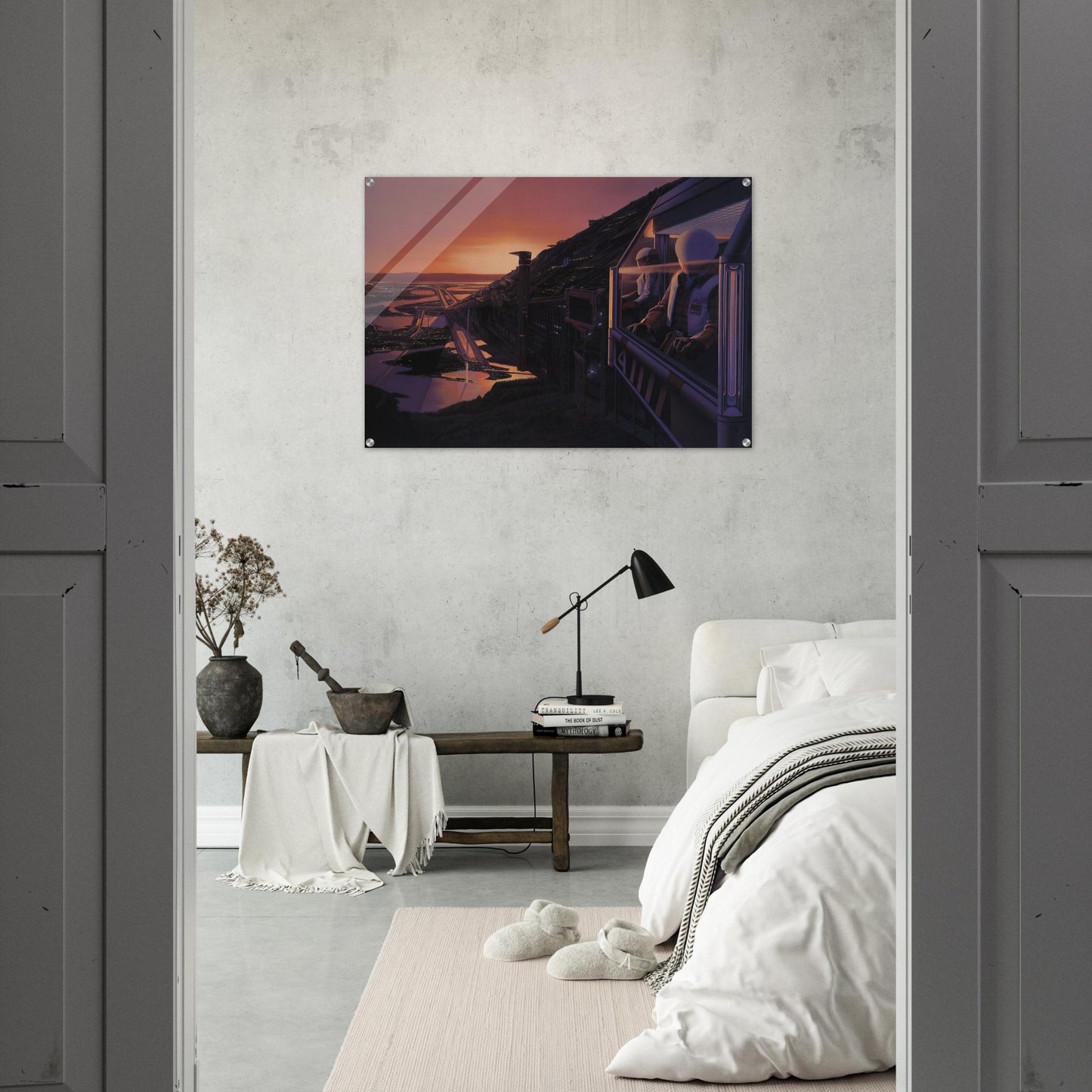 Syd Mead - Syd Mead Acrylic Print - 70x100 cm / 28x40″ inches | Syd Mead Wall Art | Syd Mead Prints