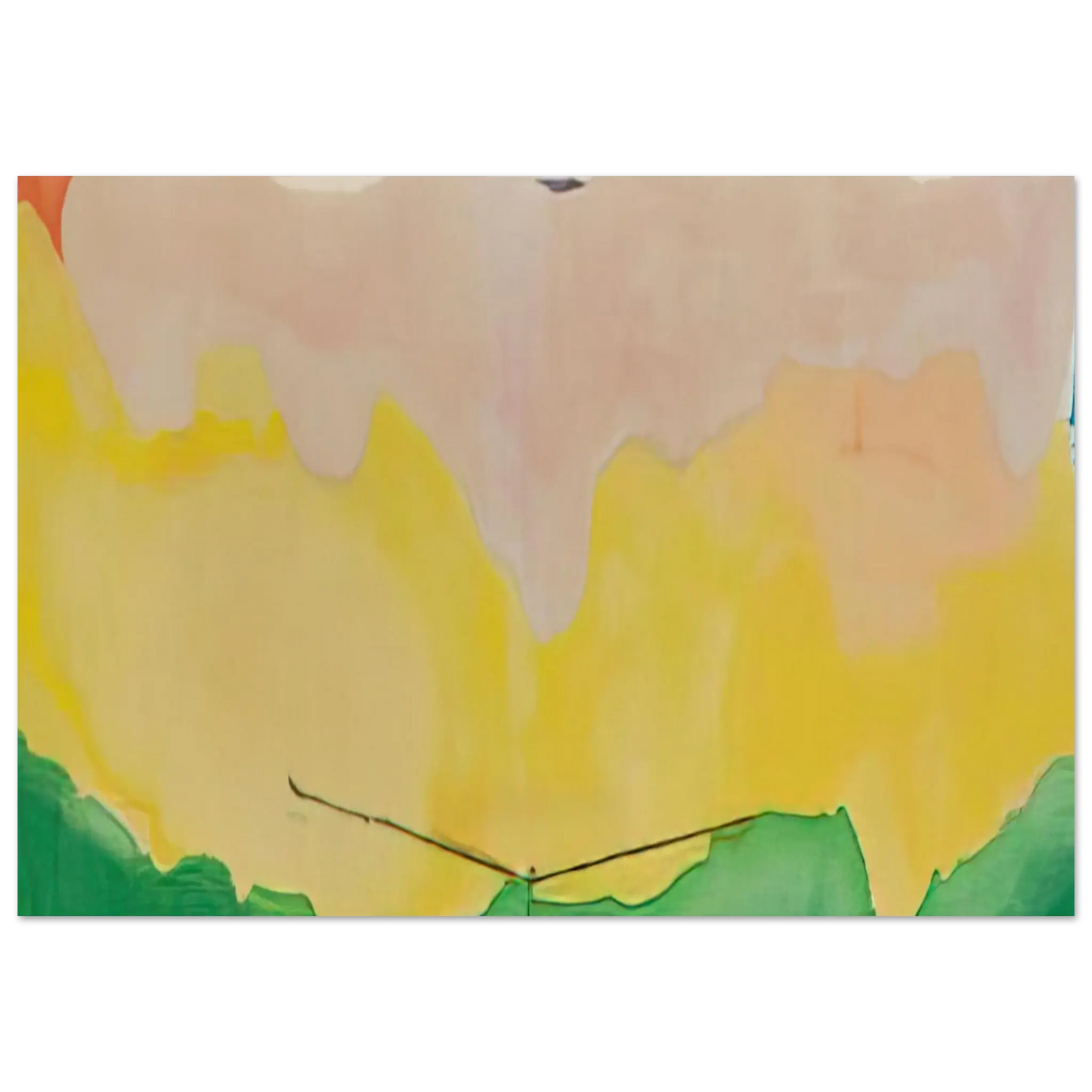 Helen Frankenthaler - Boulevard - 1973 Wall art - 13x18 cm / 5x7 Inches - Fine Art Poster - -
