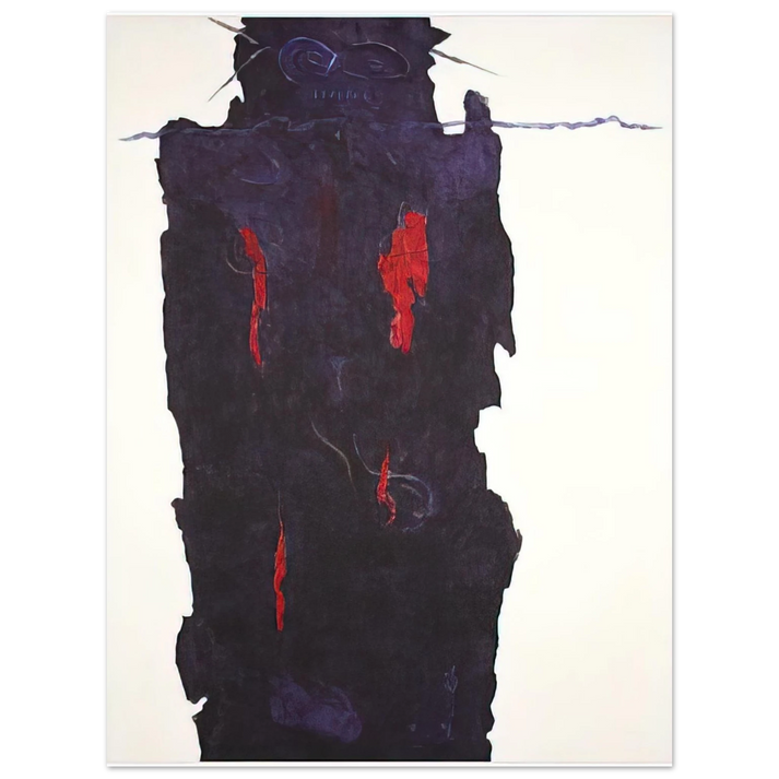 Theodoros Stamos - Infinity Field, Torino Series #7 - 1986  75x100 cm / 30x40inches Fine Art Poster