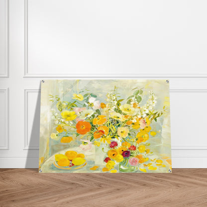 Flower Composition - Post-Impressionism - Le Pho Acrylic Print - 70x100 cm / 28x40″ inches