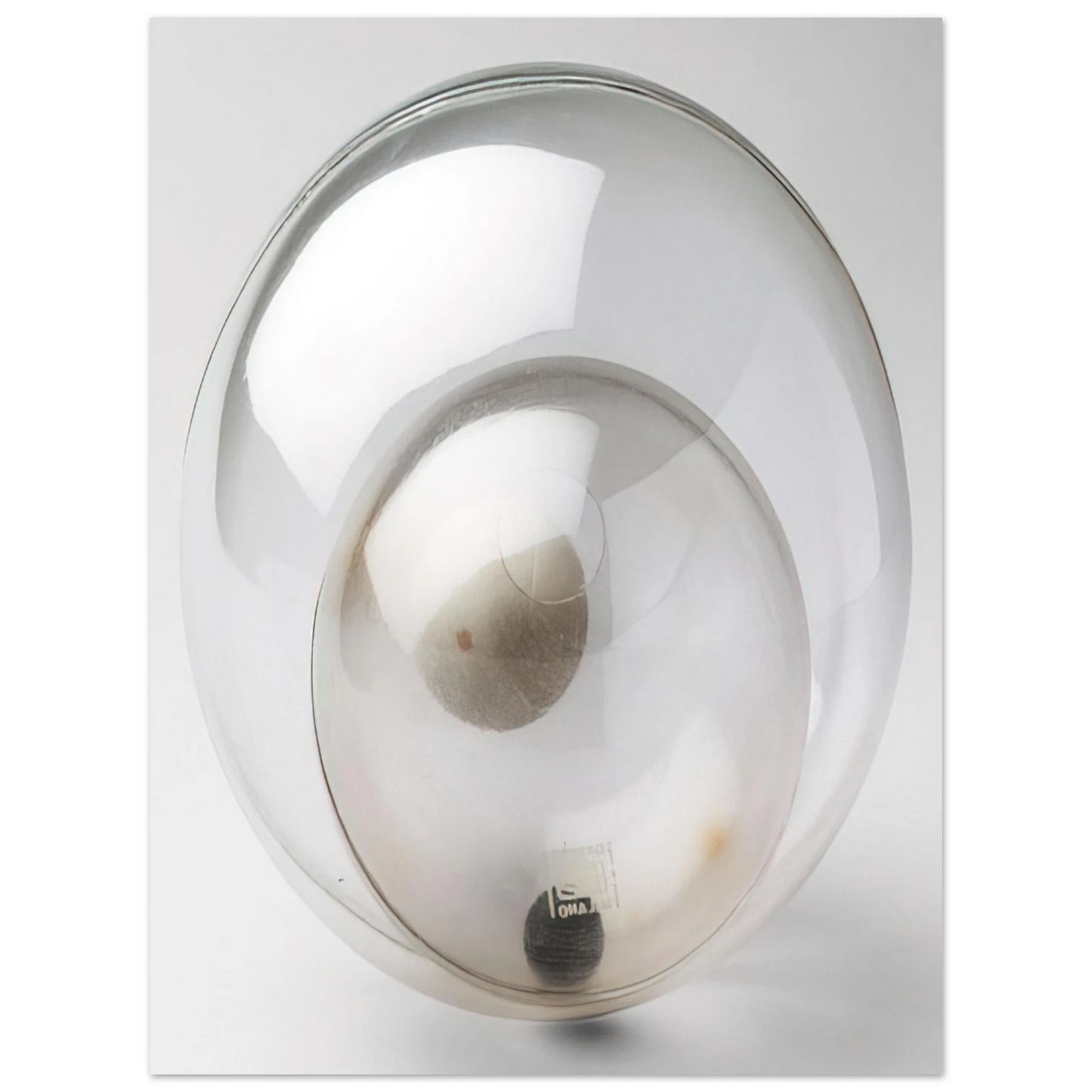 Bruno Munari - Double Spheres Object - 1963  75x100 cm / 30x40inches Fine Art Poster
