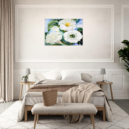 Jimson Weed 3 - Georgia O'Keeffe Acrylic Print - 70x100 cm / 28x40″ inches