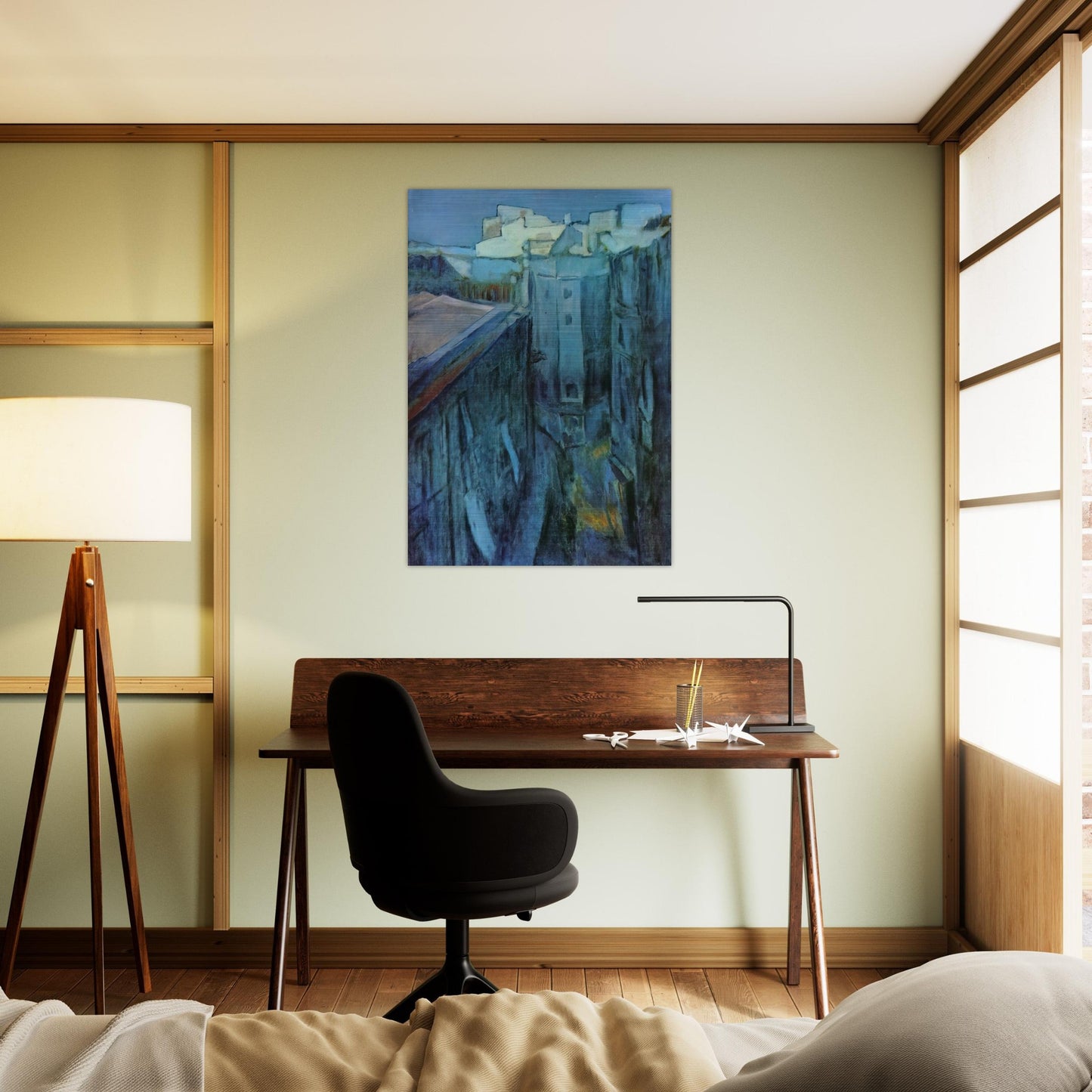 Dawn at Riera de Sant Joan - Pablo Picasso Brushed Aluminum Print - 70x100 cm / 28x40 inches | Pablo Picasso Aluminum Print | Pablo Picasso Prints