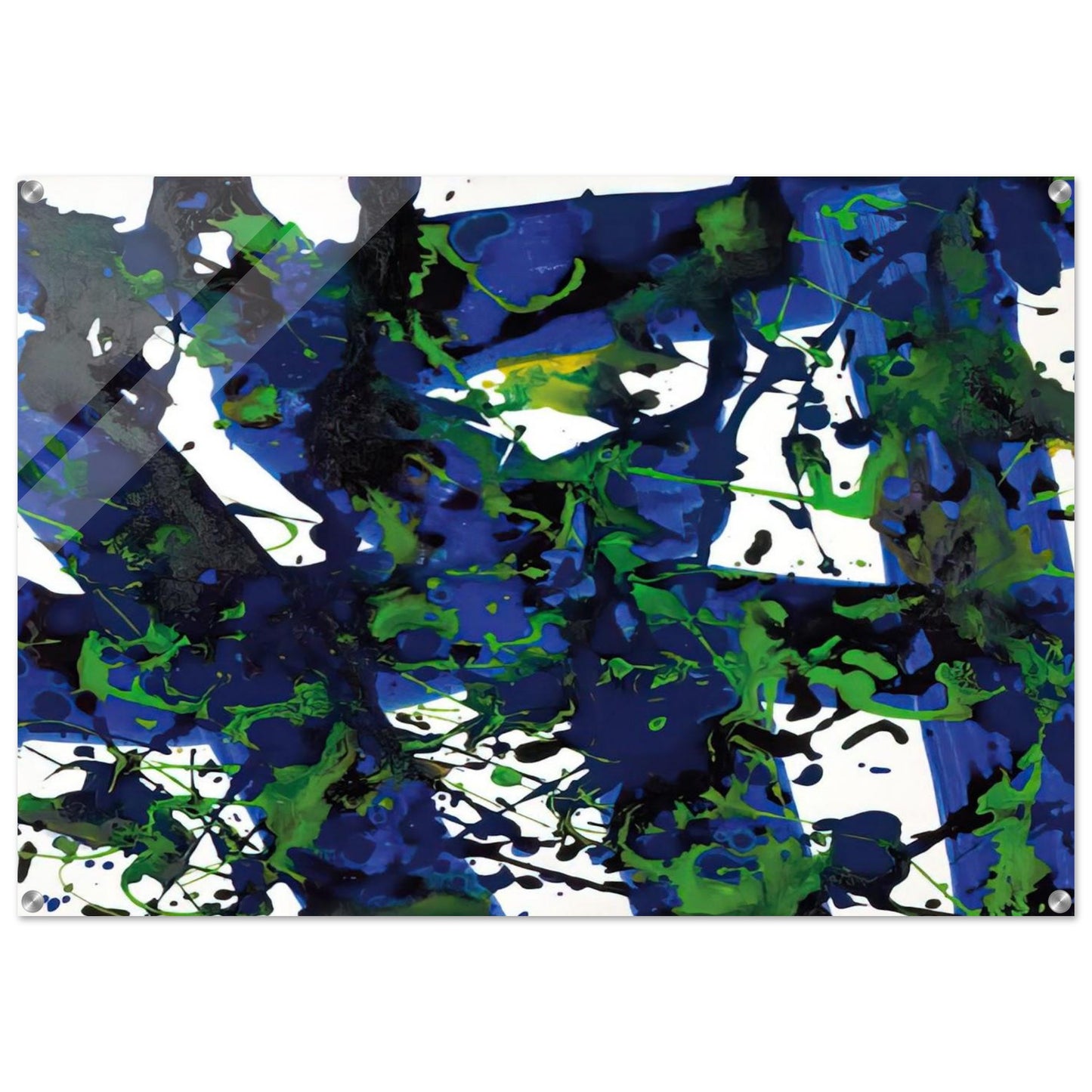 Untitled  SFP94-17  SF94-032  - Sam Francis Acrylic Print - 70x100 cm / 28x40″ inches